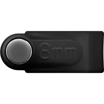Goobay kaabliklamber 8 mm, must (64681)