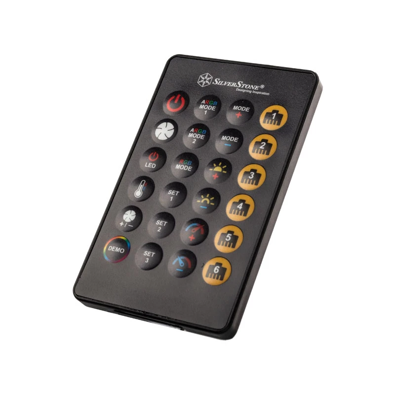 SilverStone SST-LSB02-E - ARGB LED-jaotur, kontroller - must