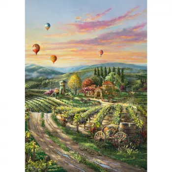 Thomas Kinkade Studios: Peaceful Valley Vineyard, pusle