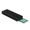 SSD-korpus DeLOCK väline USB USB-C kombokorpus M.2 NVMe PCIe või SATA SSD-le