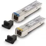 SFP WDM kiudoptika transiiverpaar Extralink 1.25G 1310/1550nm ühemoodiline 3km SC DOM