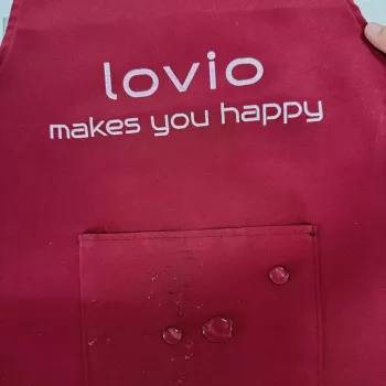 Põrandalamp Lovio LVFAR001RD — LED, reguleeritava kõrgusega, moodsa disainiga, punane viimistlus
