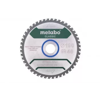 Ketassaetera Metabo FZ/FA 190 x 30 mm, 48 hammast, teras