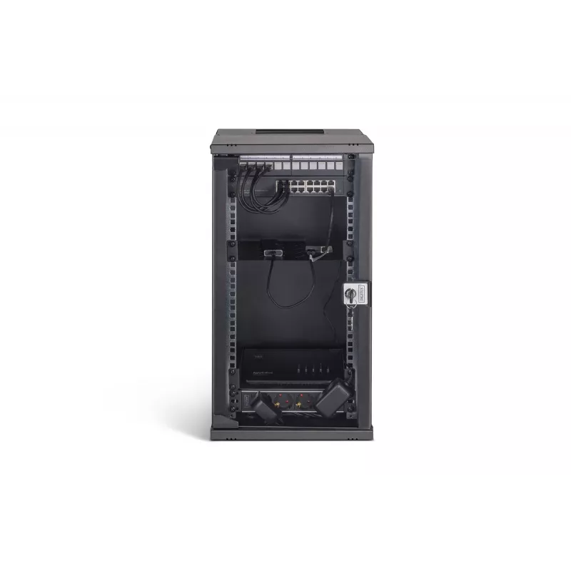 Seinale paigaldatav rack Digitus DN-49105-SET 12U 60 kg IP20