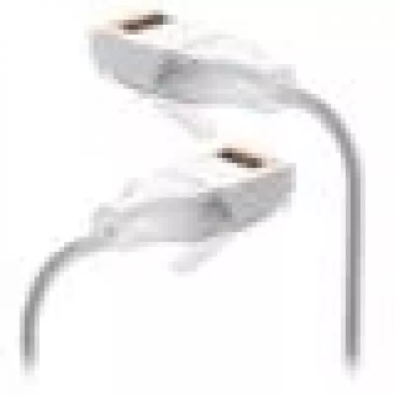 Networking kaabel Ubiquiti UACC-Cable-Patch-EL-C6A-15M-W RJ-45 Cat6a 15m Läbipaistev Valge