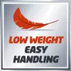 Einhell GE-CL 18 Li E - Solo juhtmeta lehepuhur 210 km/h Must, Punane