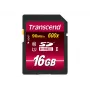 Flash Memory Transcend 16GB SDHC Class 10 UHS-I 600x TS16GSDHC10U1