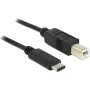 USB-kaabel DeLOCK 83601 USB 2.0 1m USB-C USB-B Must