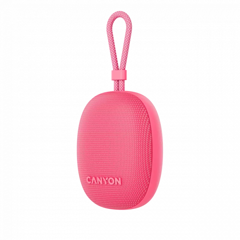 Canyon OnMove 12 - kaasaskantav Bluetooth v5.3 kõlar - 5W - TWS - IPX7 - 12 tundi - USB-C laadimine