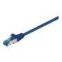Wentronic Goobay CAT 6a paikakaabel, S/FTP (PiMF), sinine, 5 m - LSZH halogeenivaba, vask (93812)