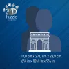3D pusle Ravensburger 12008029 Hooned 269 mm x 239 mm