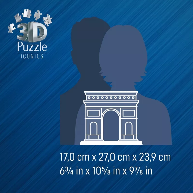 3D pusle Ravensburger 12008029 Hooned 269 mm x 239 mm