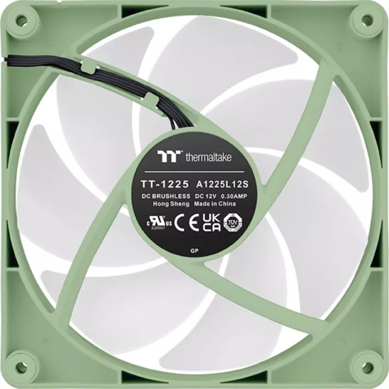 Thermaltake CT120 ARGB Sync Matcha Green 120 mm 2-pakendilised korpuseventilaatorid