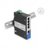 Ethernet Switch DELOCK 80162 — 5-pordiline Gigabit RJ45 DIN-liistule