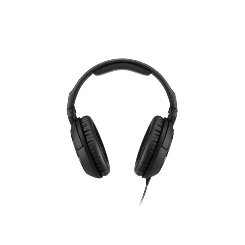 Juhtmega stuudiokõrvaklapid Sennheiser HD 200 PRO — suletud ümberkõrv, 32 Ω, 20–20000 Hz, 2 m kaabel, 3,5 mm, must