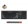 Mehaaniline täissuuruses klaviatuur Keychron V6 Ultra 8K — QWERTY, Bluetooth, RGB, must