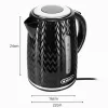 NELO veekeetja, mahutavus 1,7 l, võimsus 2000 W, must