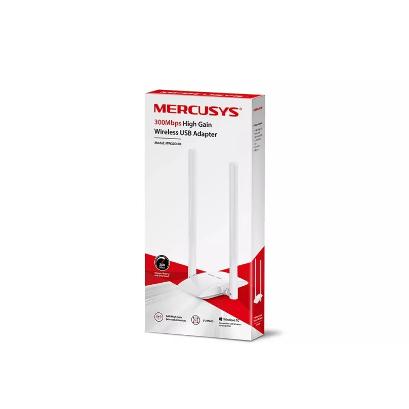 Juhtmeta USB-adapter Mercusys MW300UH
