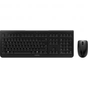 CHERRY DW 3000 klaviatuur hiir kaasas universaalne RF-juhtmevaba QWERTZ saksa must
