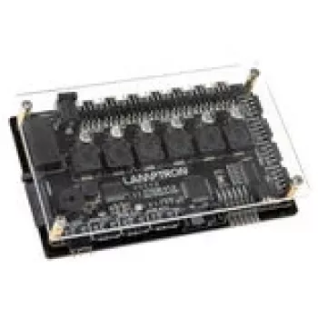 Lamptron Auto-Controller CT630 PWM ARGB — kompaktne PWM ARGB ventilaatori/kontroller, must