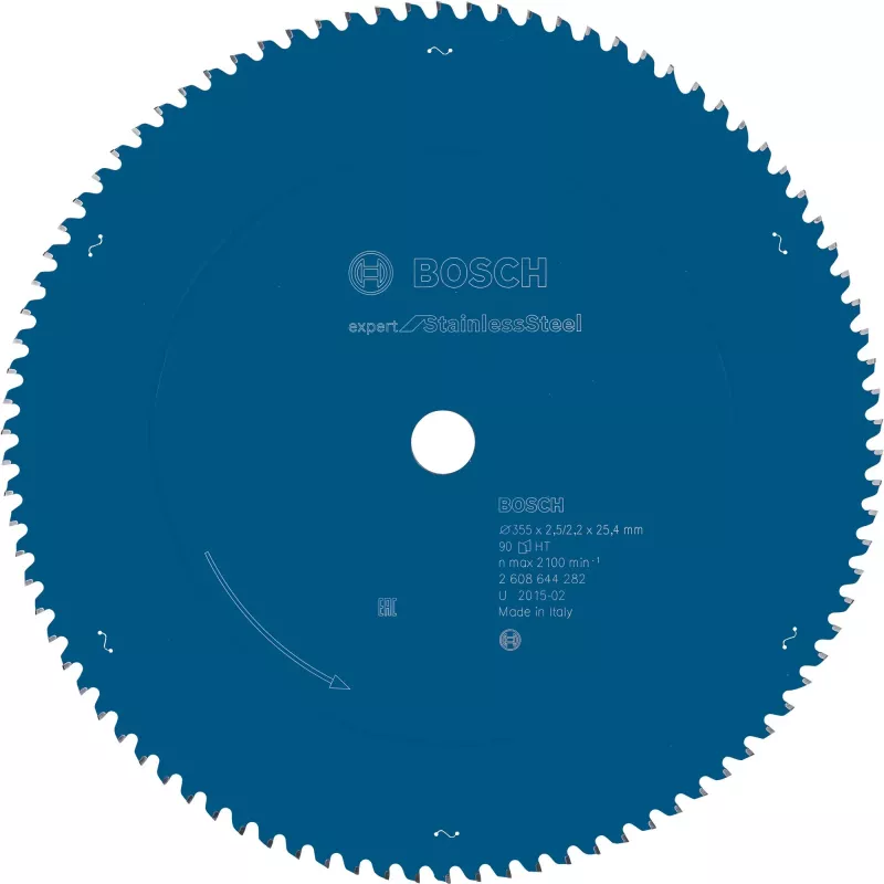 Bosch Expert ketassaetera roostevabale terasele, Ø 355mm, 90Z ava 25,4mm, järkamis- ja kaldsaagidele