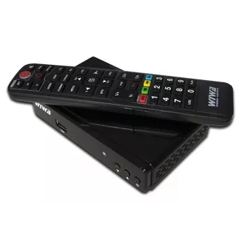 Set-top-tuuner WIWA 2_275294 H.265 DVB-T/DVB-T2 HD, 1 tuuner, 470–860 MHz, HDMI 1.3, USB 2.0, SCART, must