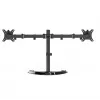 Gembird MS-D2ST-02 monitori laualaud (pööratav, kallutatav, pöörlev), 13”-32”, must
