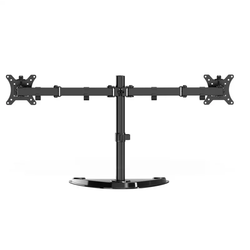 Gembird MS-D2ST-02 monitori laualaud (pööratav, kallutatav, pöörlev), 13”-32”, must