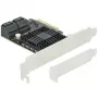 SATA PCI Express x4 kaart DeLOCK 5 porti madala profiili vormitegur