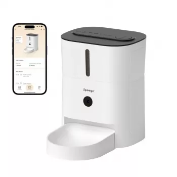 Nutikas lemmikloomasöötur koos kaameraga Sponge SPONGE Pet Feeder Smart Camera