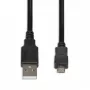 USB A - Micro-USB B kaabel IBOX IKU2M18 1,8 m USB 2.0, must, 2 A
