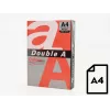 Värviline paber Double A, 80 g, A4, 500 lehte, punane