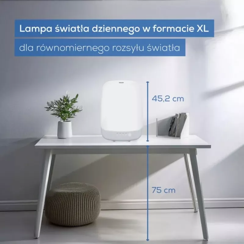 Päevavalguslamp Beurer TL85 10000 luksi reguleeritava heledusega, mudel 608.42