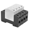 Liigpingekaitse QOLTEC 52588 AC 4P 420V T2 C — 4-pooluseline vahelduvvoolu liigpingepiirik, 420 V, tüüp 2