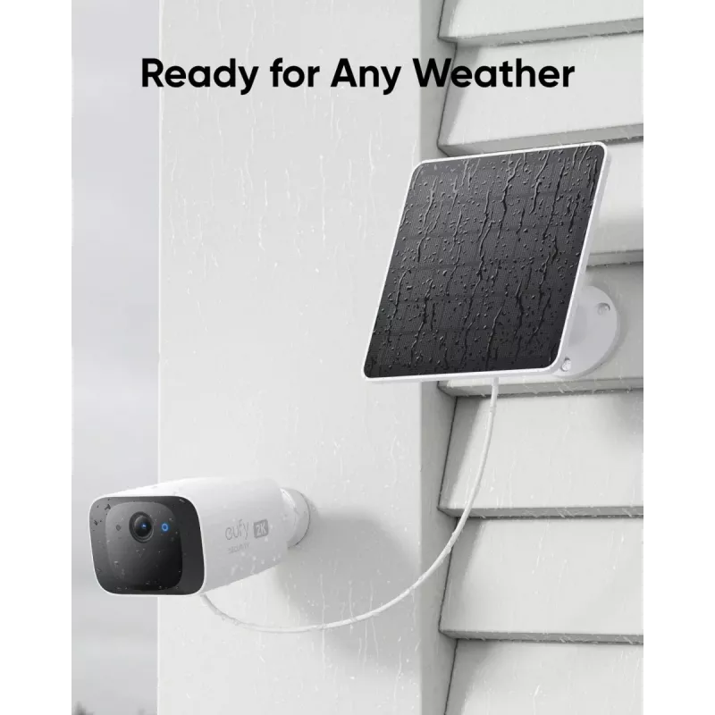 Päikesepaneel Eufy 3W kaameratele EufyCam 2, EufyCam 2 Pro, EufyCam 2C, EufyCam 2C Pro, EufyCam S330, SolocamS230