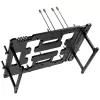 Streacom BC1 V2 must, ATX tugi, alumiinium, must
