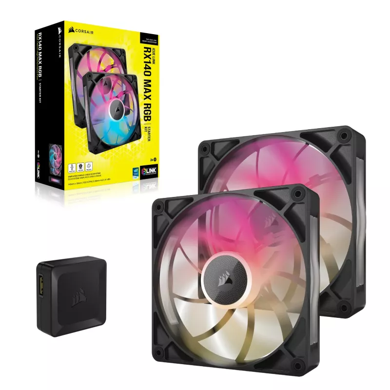 Ventilaator Corsair iCUE LINK RX140 MAX RGB