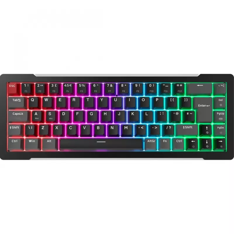 MGA-68, Gaming Keyboard must, DE-paigutus, Hejin Magnetic Yellow