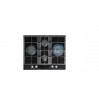 CATA | Hob | LCI 6031 B | Gas on glass | Number of burners/cooking zones 4 | Rotary knobs | Must