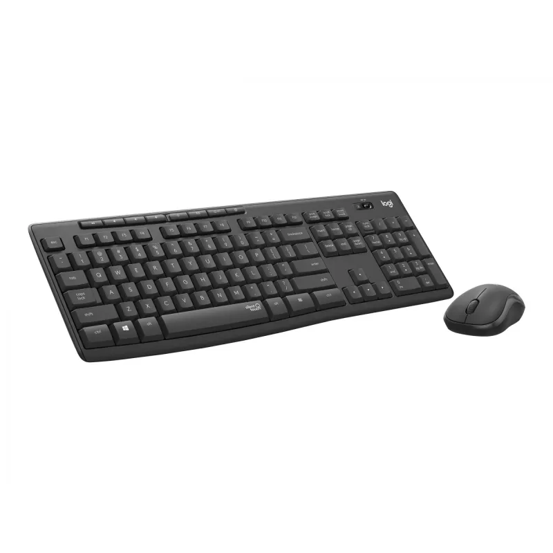 MK295 Silent Wireless Combo Graphite UK Intnl