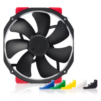 Arvutikorpuse ventilaator Noctua NF-A15 HS-PWM chromax.Must.swap 150 mm, PWM, 300–1500 RPM, 140.2 m³/h, 24.6 dB