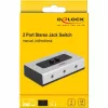 audio jack switch 3,5mm 2 Port manual bidirectional, Switch Hall/must