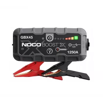 Käivitusabi NOCO GBX45 1250 A liitiumioon-, 31 Wh, IP65, USB-C ja USB-A, 60 W laadimine