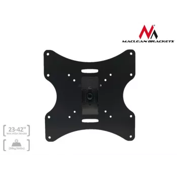 Maclean MC-501A Universaalne seinale kinnitatav TV kronstein 23-42, kuni 30 kg, VESA 200x200, must