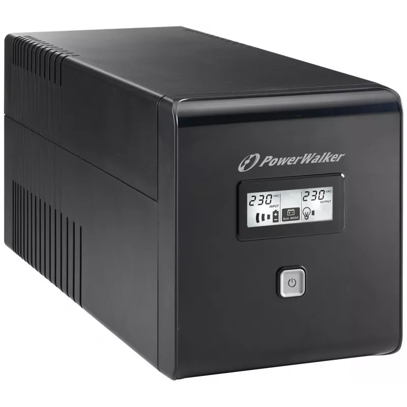 PowerWalker VI 1000 LCD 1 kVA 600 W 4 pistikupesa