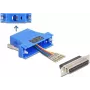 Delock D-Sub 25 Pin Socket to RJ12 assembly kit Sinine (67100)