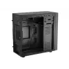 PC korpus NATEC Helix Mini Torn Must — microATX/Mini-ITX, 3x3,5 tolli + 5x2,5 tolli, 33 cm GPU, USB-C/USB-A pordid