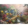 Thomas Kinkade Studios: Mickey & Minnie nostalgias metallkarbis, pusle 500 tükki