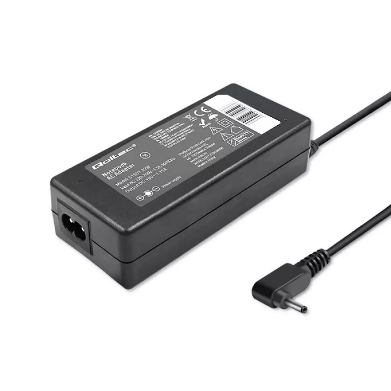 Toiteplokk ASUS 33W | 19V | 1,75A | 4,0 * 1,35 mm | + toitekaabel