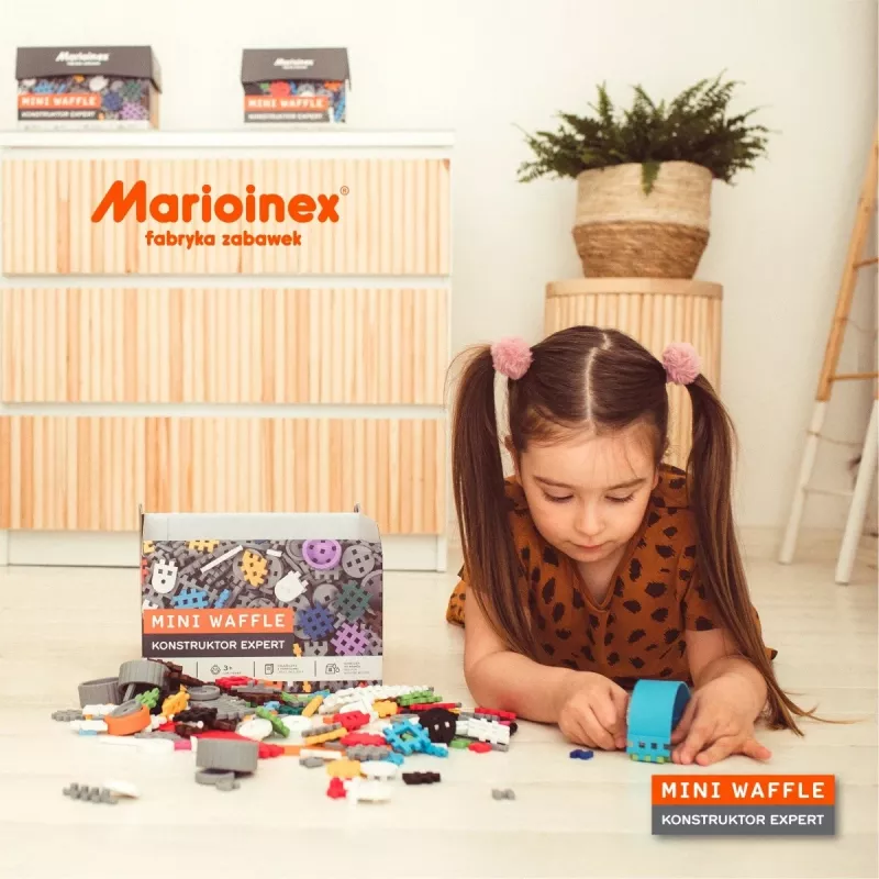 Marioinex Mini Waffle klotsikomplekt Constructor Expert, 501 detaili